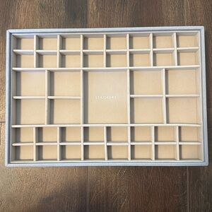Never used Stackers Supersize 41 section tray in Dusty Blue